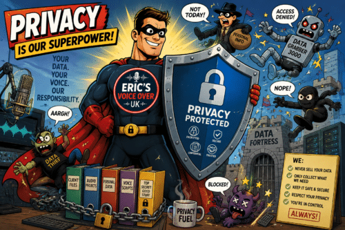 Privacy - Eric's Voice Over Uk