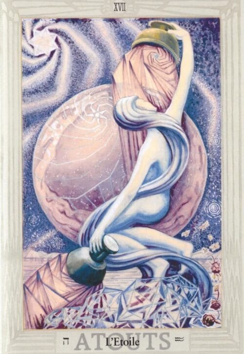 The Star (Tarot) inspired by the Crowley Thoth deck.